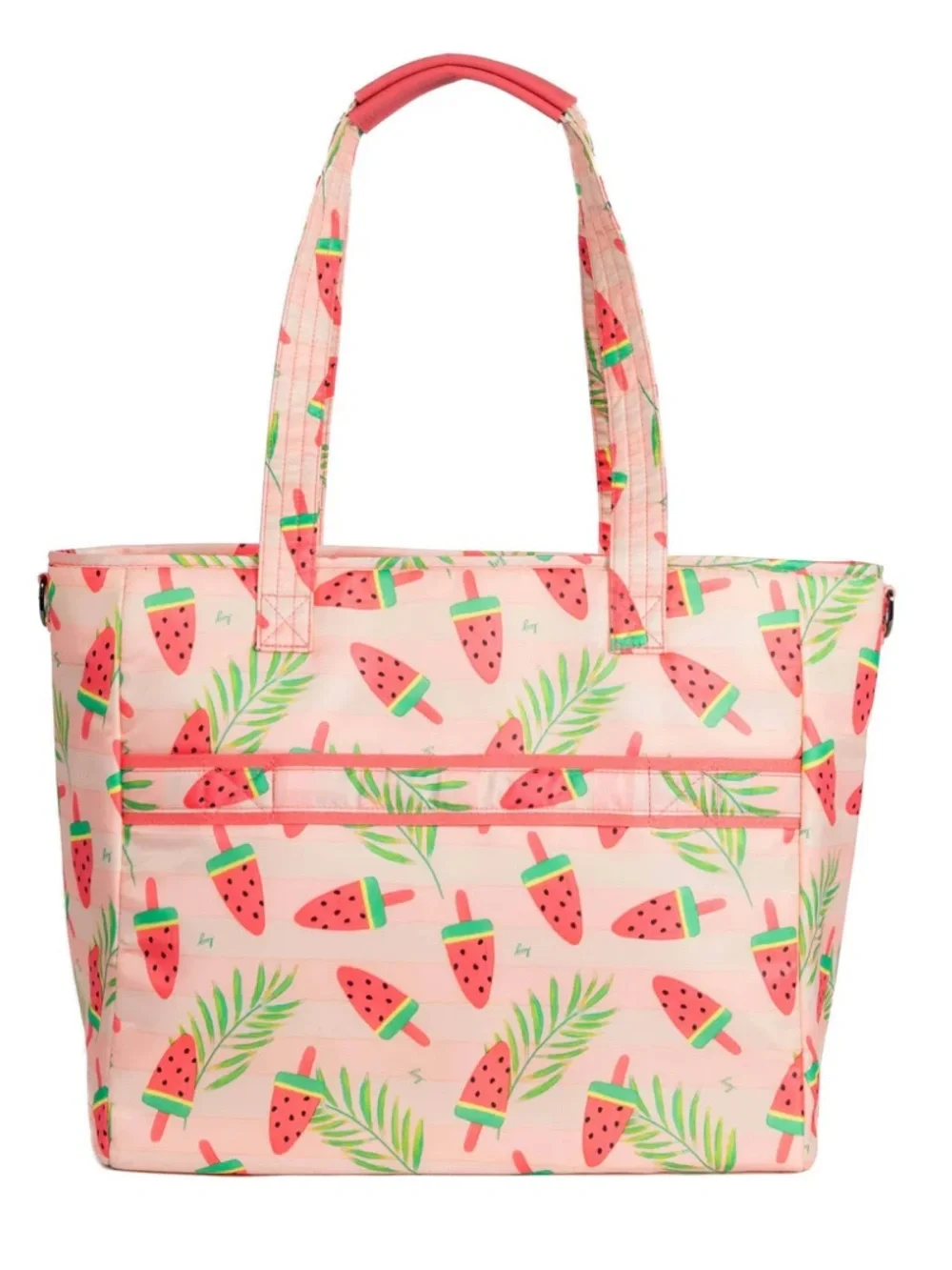 Lug Paddle Carry-All Tote POPSICLE PINK (LOVE STRIPE PINK)